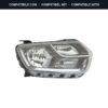 Compatibile con: Faro Anteriore Sinistro Dacia Duster 2018-2020