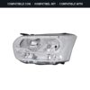 Compatibile con: Faro Anteriore Destro Ford Transit 2014+ – Parabola Cromata – C/Luce Diurna A Led