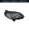 Compatibile con: Faro Anteriore Sinistro FIAT Doblo’ 2015+ – Nera