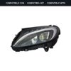Compatibile con: Faro Anteriore Sinistro Mercedes Classe C W205 2014-2017 – Full Led C/Motore Elettrico