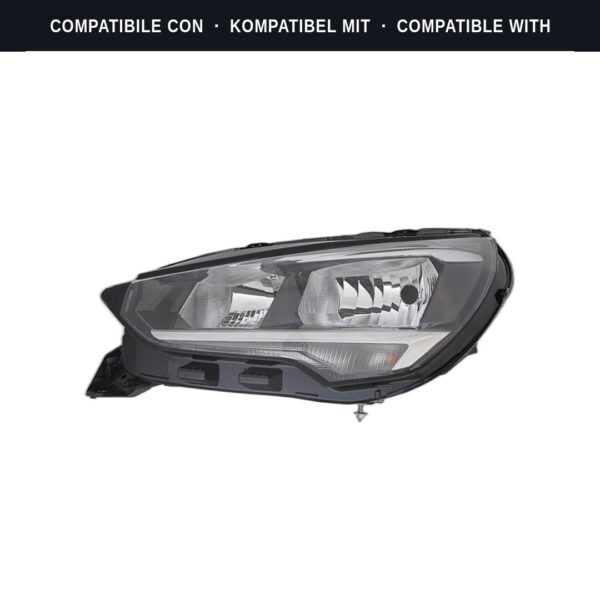 Compatibile con: Faro Anteriore Sinistro Opel Corsa 2019+