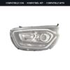 Compatibile con: Faro Anteriore Sinistro Ford Transit Custom – Tourneo Custom 2018+ – H1-H7 C/Luce Diurna A Led C/Motore