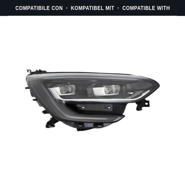 Passend für: Faro Vorne Sinistro Renault Megane 2016+