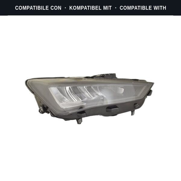 Compatibile con: Faro Anteriore Destro Seat Leon 2020+ – Versione 1