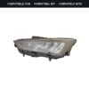 Compatibile con: Faro Anteriore Sinistro Seat Leon 2020+ – Versione 1