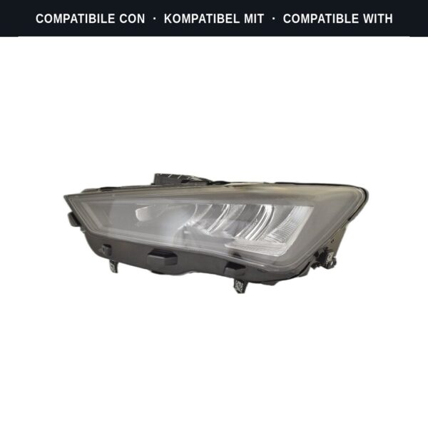 Compatibile con: Faro Anteriore Sinistro Seat Leon 2020+ – Versione 1