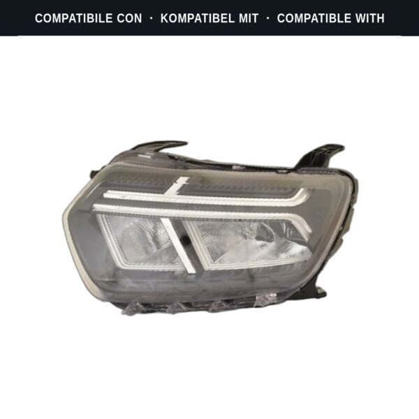 Compatibile con: Faro Anteriore Sinistro Dacia Duster 2021+