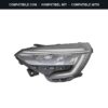 Passend für: Faro Vorne Destro Renault Clio 2019-2022 – Versione Alternativa