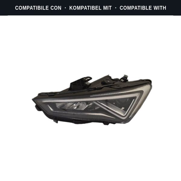 Compatibile con: Faro Anteriore Destro Seat Leon 2020+ – Versione 2