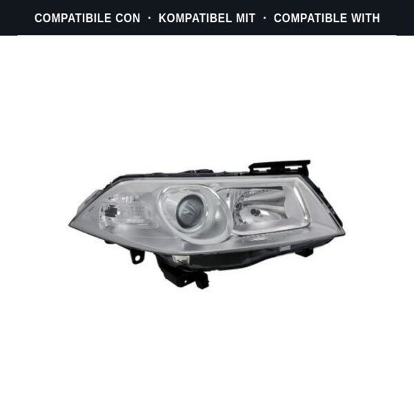 Compatibile con: Faro Anteriore Destro Renault MEGANE 2005+ Alogeno (Rif. 043281) Originale Valeo