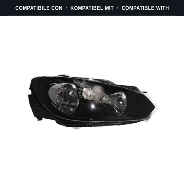 Compatibile con: Faro Anteriore Destro Volkswagen GOLF 2009+ Originale Valeo