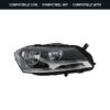 Compatibile con: Faro Anteriore Destro Volkswagen PASSAT B7 2012+ Alogeno Originale Valeo