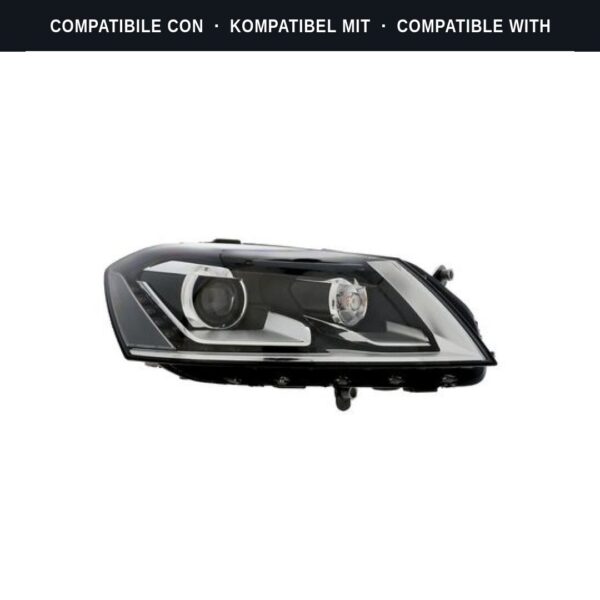 Compatibile con: Faro Anteriore Destro Volkswagen PASSAT B7 2012+ Xenon (Rif. 044506) Originale Valeo