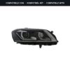 Compatibile con: Faro Anteriore Destro Volkswagen PASSAT B7 2012+ Xenon (Rif. 044510) Originale Valeo