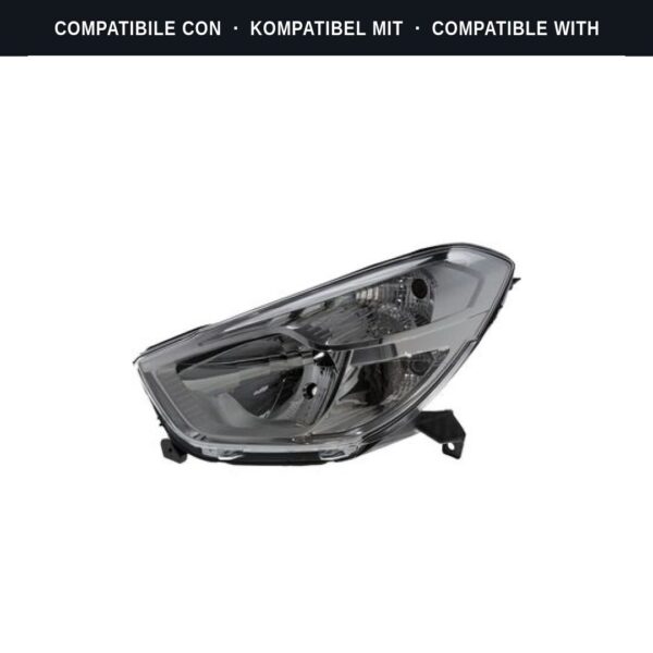 Compatibile con: Faro Anteriore Sinistro Dacia DOKKER 2019+ Originale Valeo