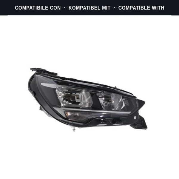 Compatibile con: Faro Anteriore Destro Opel CORSA F 2023+ Originale Valeo