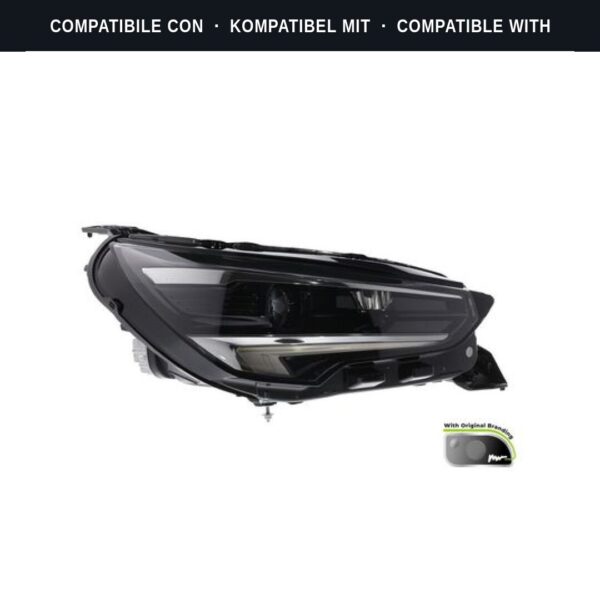 Compatibile con: Faro Anteriore Destro Opel CORSA F 2023+ LED Originale Valeo