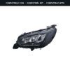 Compatibile con: Faro Anteriore Sinistro Peugeot 208 2019+ LED Originale Valeo