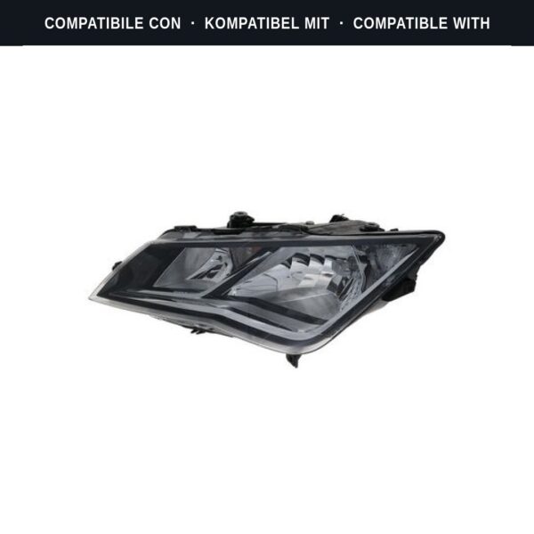 Compatibile con: Faro Anteriore Sinistro Seat LEON 2018+ Originale Valeo
