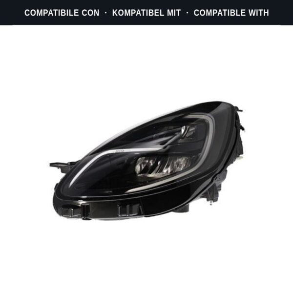 Compatibile con: Faro Anteriore Destro Ford PUMA 2020+ LED ST-Line 9 PIN (Rif. 451020) Originale Valeo