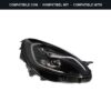 Compatibile con: Faro Anteriore Sinistro Ford PUMA 2020+ LED ST-Line 9 PIN (Rif. 451021) Originale Valeo