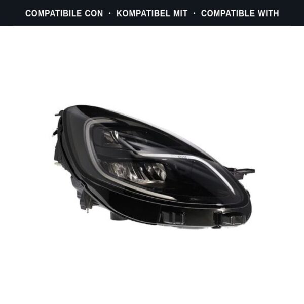 Compatibile con: Faro Anteriore Sinistro Ford PUMA 2020+ LED ST-Line 9 PIN (Rif. 451021) Originale Valeo