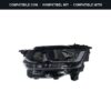 Compatibile con: Faro Anteriore Sinistro Toyota PROACE 2020+ Originale Valeo
