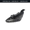 Compatibile con: Faro Anteriore Sinistro Peugeot 3008 II SUV 2018+ LED (Rif. 451104) Originale Valeo