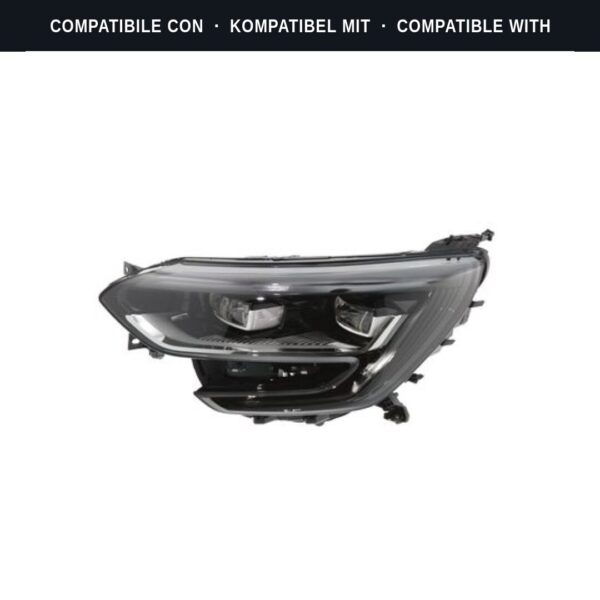 Passend für: Faro Vorne Sinistro Renault MEGANE 2018+ (Rif. 046754) Originale Valeo