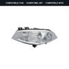 Passend für: Faro Vorne Sinistro Renault MEGANE 2005+ Alogeno (Rif. 088334) Originale Valeo