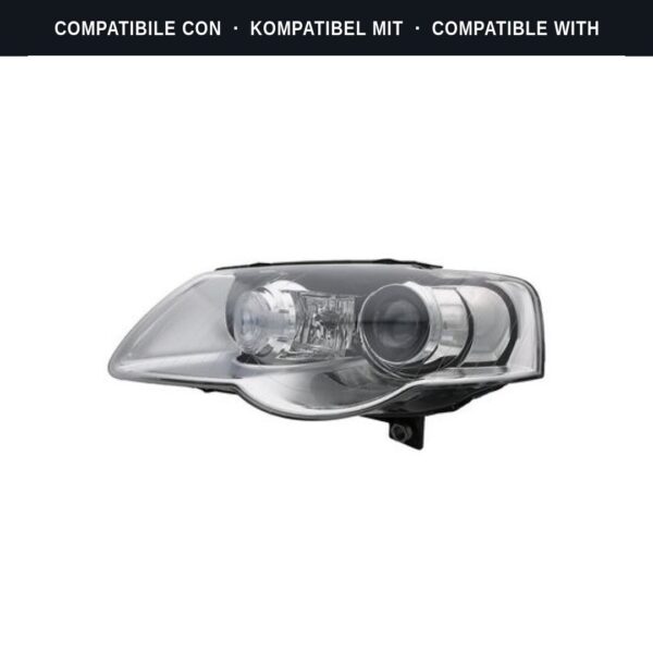 Passend für: Faro Vorne Sinistro Volkswagen PASSAT B6 2005+ Originale Valeo
