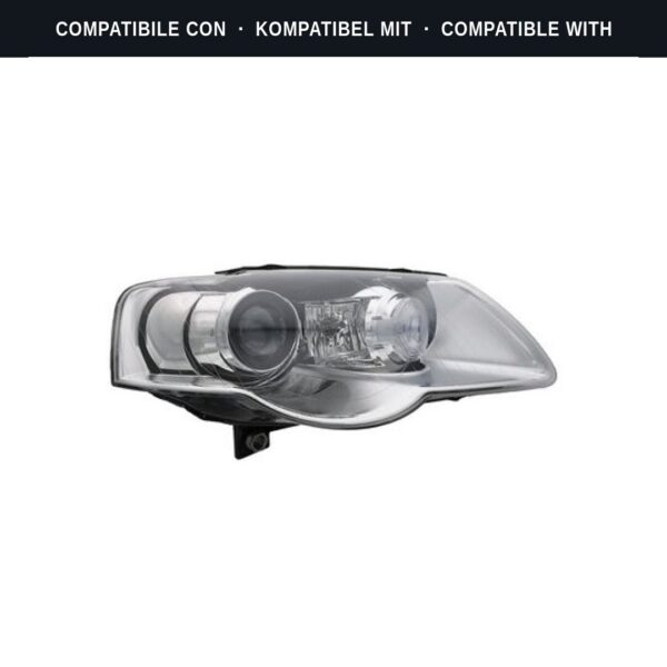 Passend für: Faro Vorne Destro Volkswagen PASSAT B6 2005+ Originale Valeo