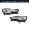 Compatibile con: Coppia Fari Anteriori Destro + Sinistro Audi A4 2015+