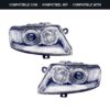 Compatibile con: Coppia Fari Anteriori Destro + Sinistro Audi A6 2004-2007 – Xenon