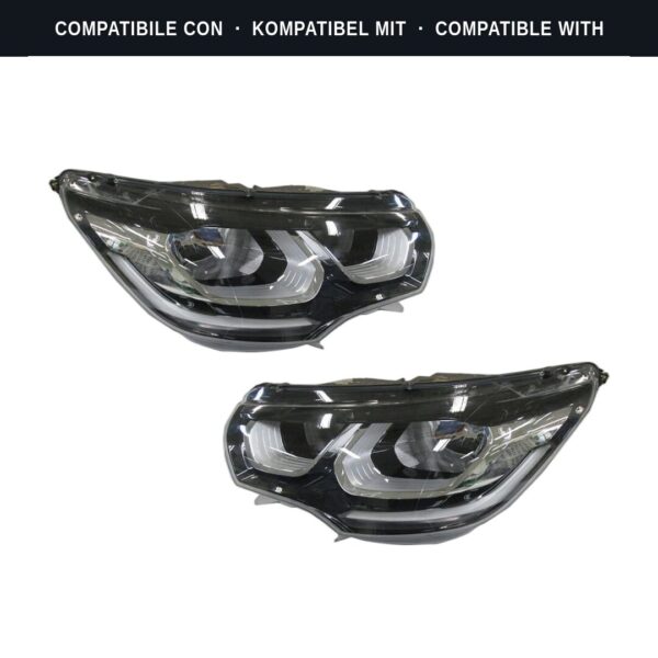 Compatibile con: Coppia Fari Anteriori Destro + Sinistro Citroen C4 2016+