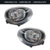 Compatibile con: Coppia Fari Anteriori Destro + Sinistro FIAT 500 X 2015-2017 – Parabola Nera C/Motore