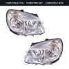 Compatibile con: Coppia Fari Anteriori Destro + Sinistro FIAT Doblo’ 2005-2009