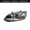 Compatibile con: Faro Anteriore Sinistro Volkswagen Polo 2009+ – 2H7 Originale HELLA