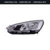 Compatibile con: Faro Anteriore Sinistro Ford FOCUS IV 1.5 EcoBlue 2018+ – H7 Originale HELLA