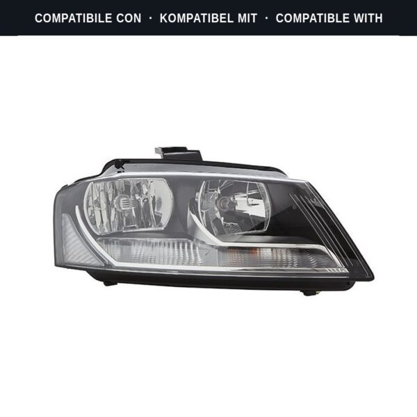 Compatibile con: Faro Anteriore Destro Audi A3 2008+ – 2H7 Originale HELLA