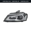 Compatibile con: Faro Anteriore Sinistro Audi A3 2008+ – D3S Originale HELLA