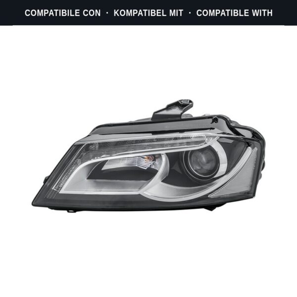 Compatibile con: Faro Anteriore Sinistro Audi A3 2008+ – D3S Originale HELLA