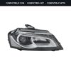 Compatibile con: Faro Anteriore Destro Audi A3 2008+ – D3S Originale HELLA