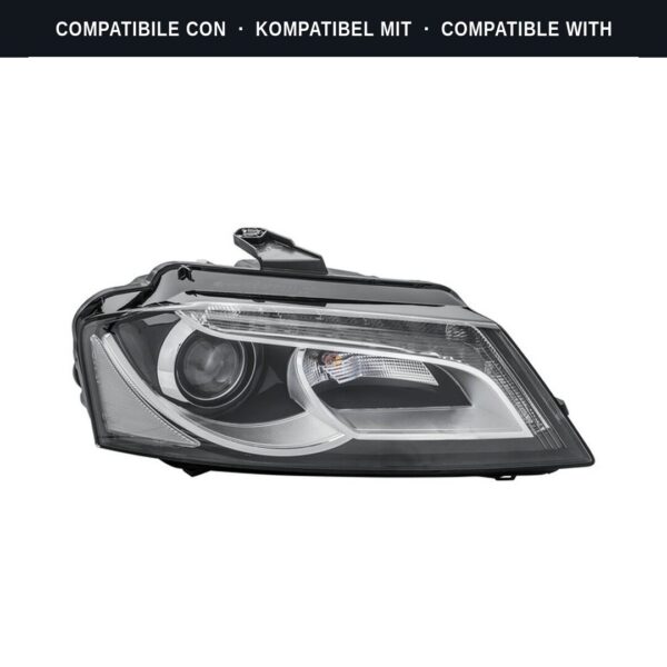 Compatibile con: Faro Anteriore Destro Audi A3 2008+ – D3S Originale HELLA