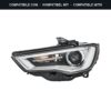 Compatibile con: Faro Anteriore Sinistro Audi A3 2012+ – Bi-Xenon Originale HELLA