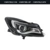 Compatibile con: Faro Anteriore Destro Opel Insignia A Sports Tourer 2013+ – LED Originale HELLA