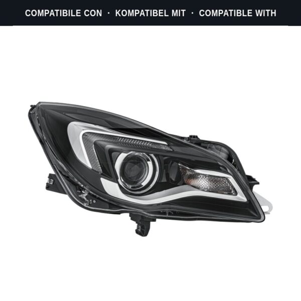 Compatibile con: Faro Anteriore Destro Opel Insignia A Sports Tourer 2013+ – LED Originale HELLA