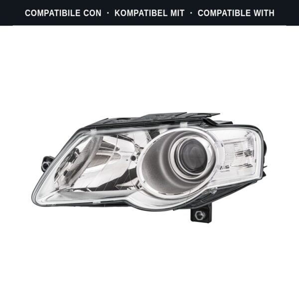 Passend für: Faro Vorne Sinistro Volkswagen Passat Variant 2005+ – H7-H7 Originale HELLA