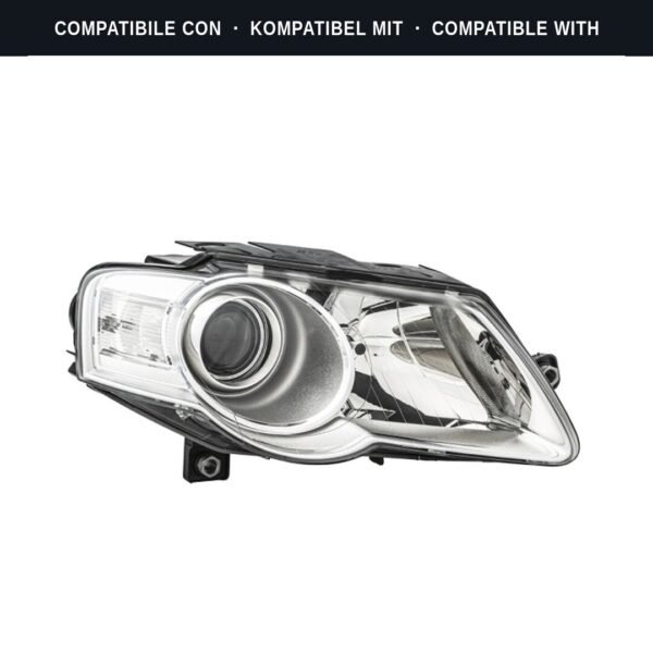 Passend für: Faro Vorne Destro Volkswagen Passat Variant 2005+ – H7-H7 Originale HELLA