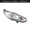 Compatibile con: Faro Anteriore Destro Ford Fiesta VI 2013+ – H7-H1 Originale HELLA